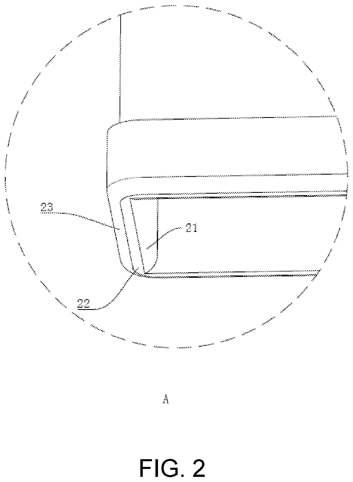 Labor protection glove and production method thereof