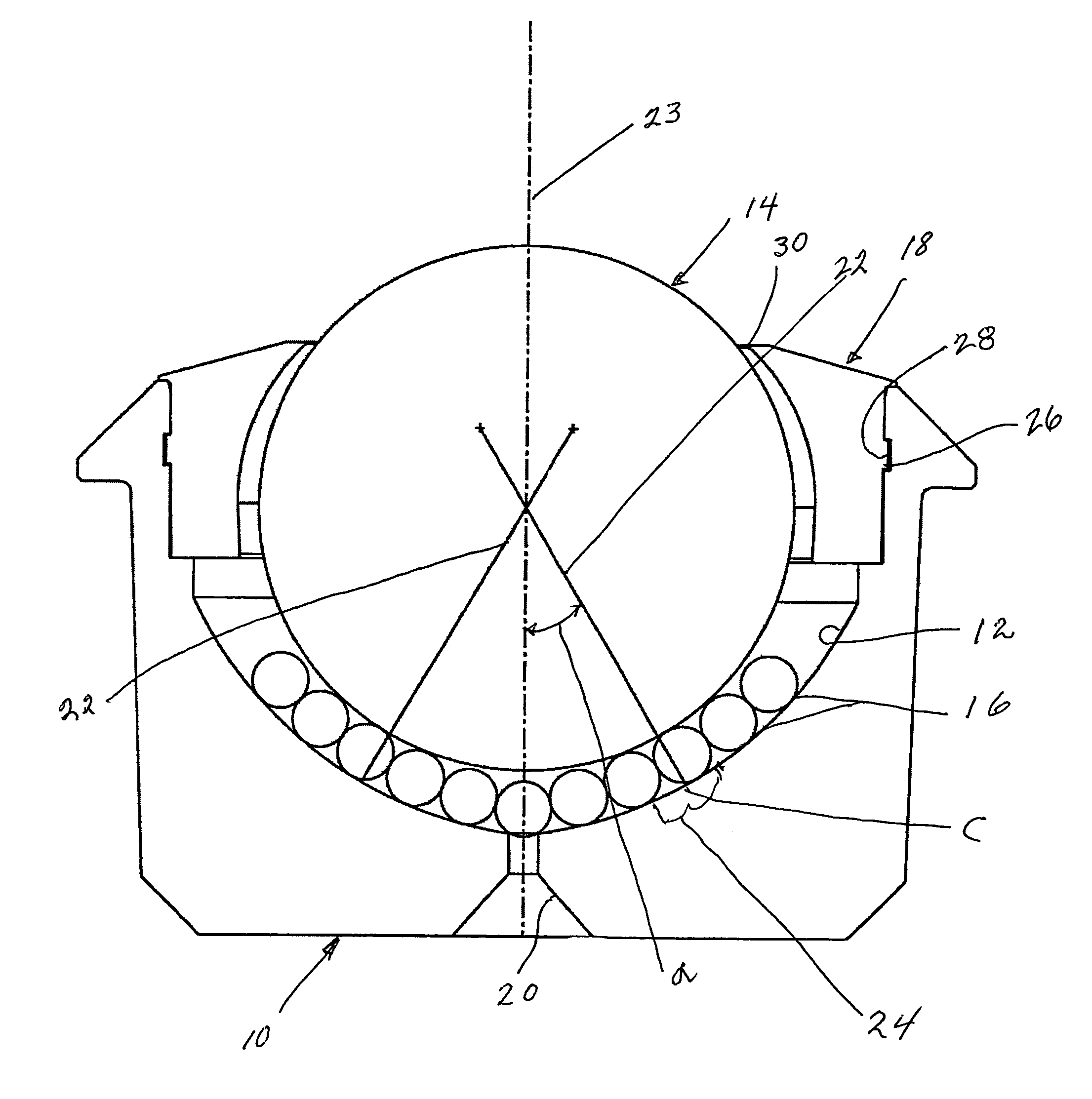 High endurance high capacity ball transfer unit