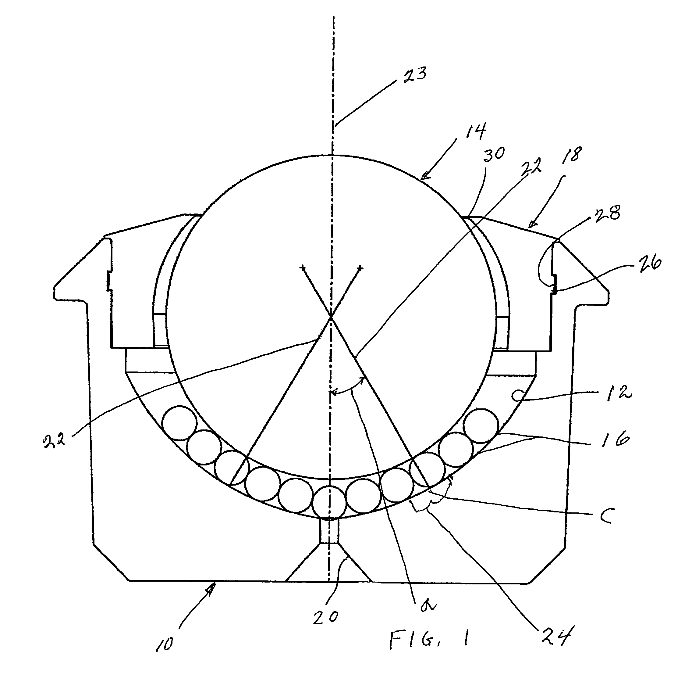 High endurance high capacity ball transfer unit