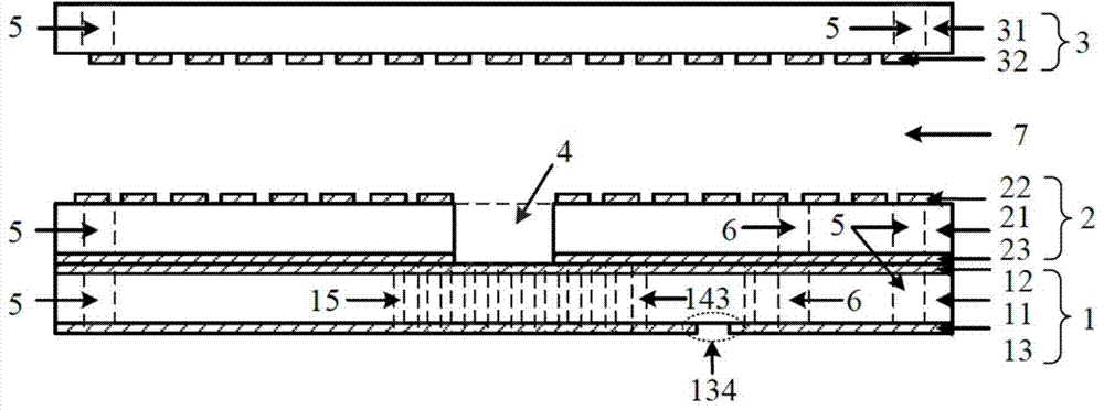 Millimeter wave folding-type reflective array antenna integrated with plane feed source