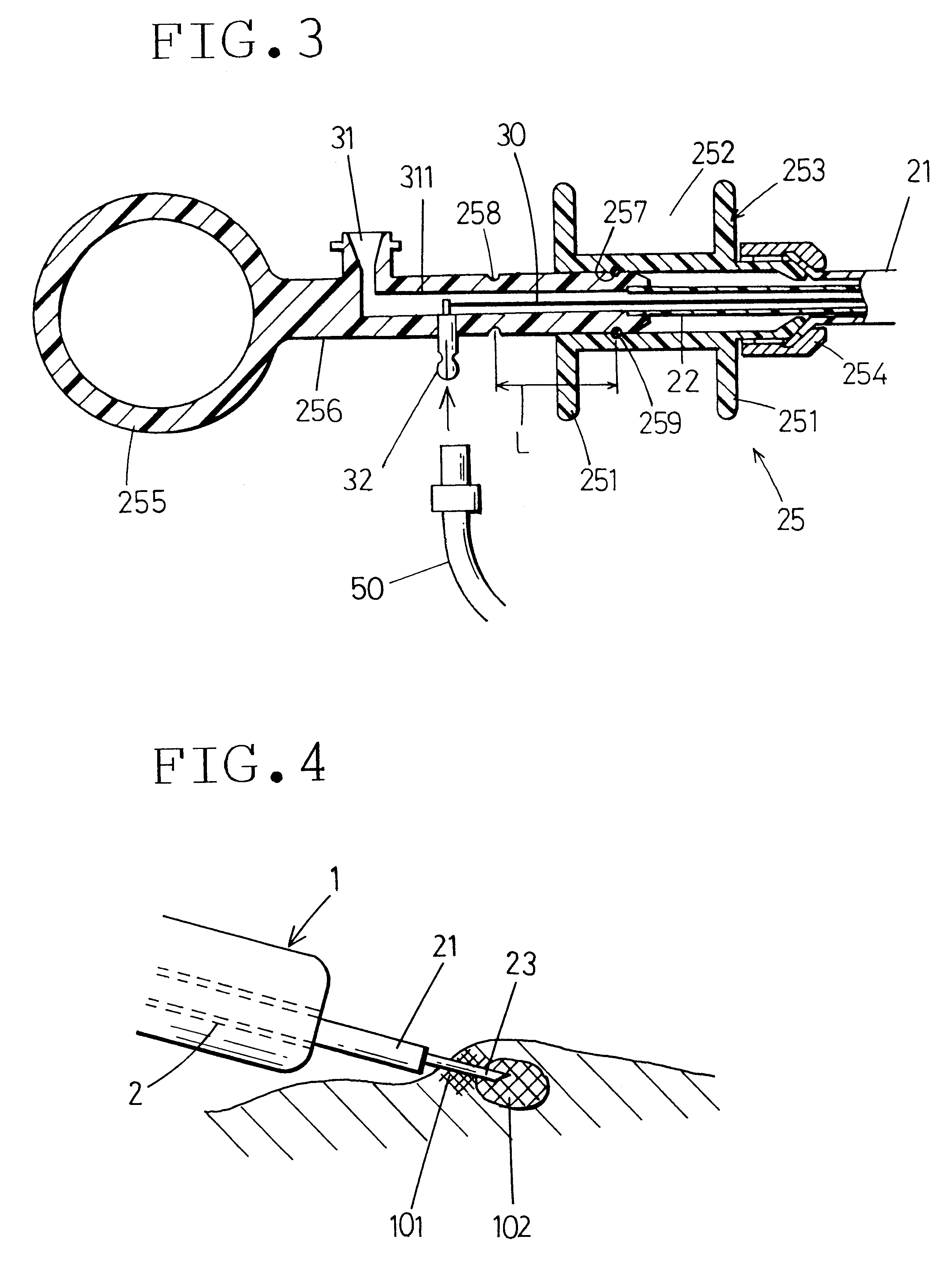 Treating instrument for endoscope