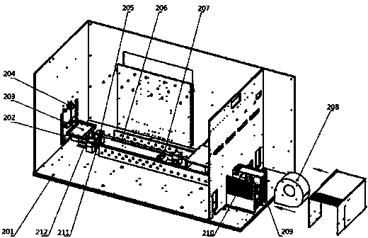 Large-capacity high-speed quasi-automatic chemiluminescence immunoassay analyzer