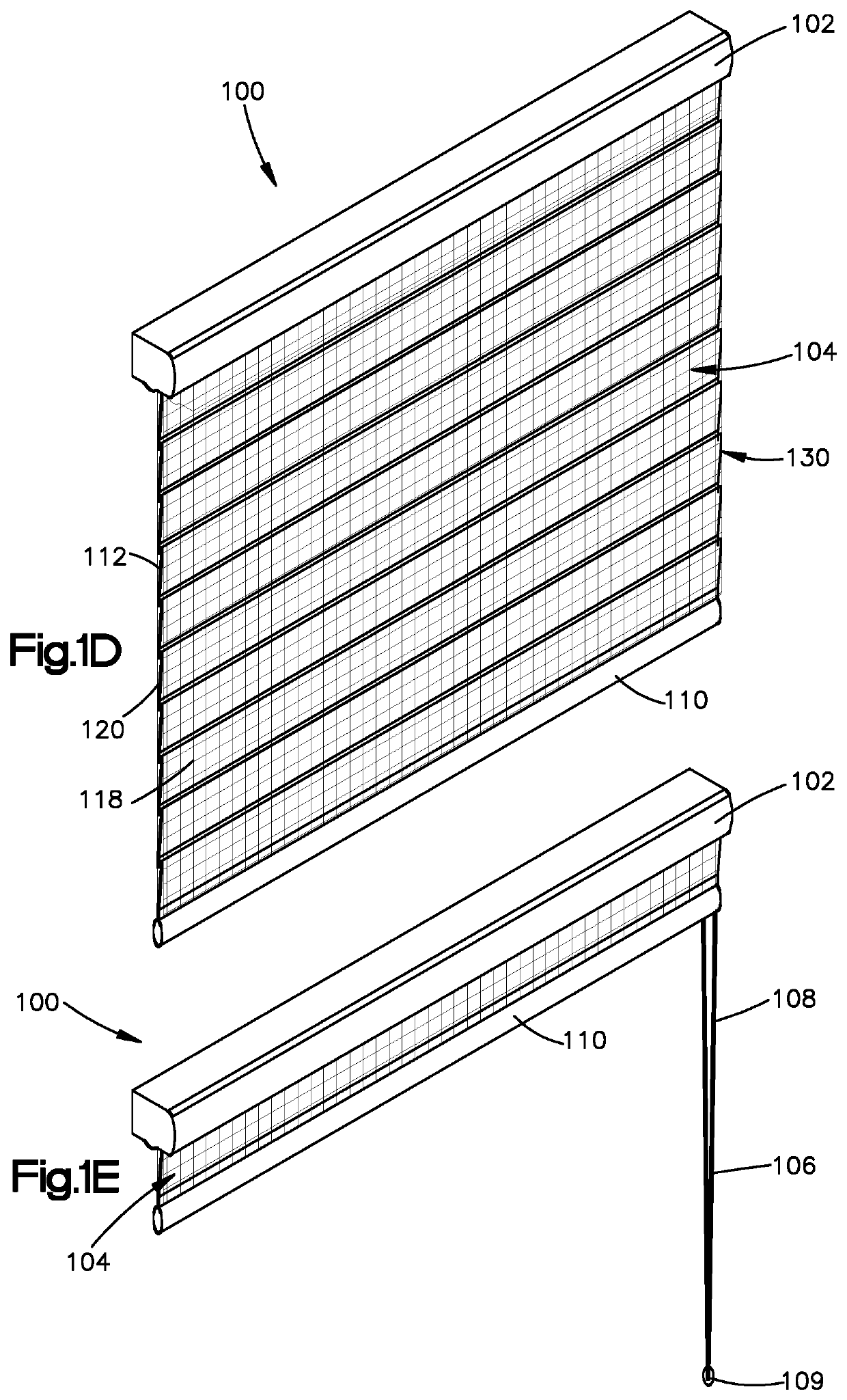 Covering for architectural features, related systems, and methods of manufacture