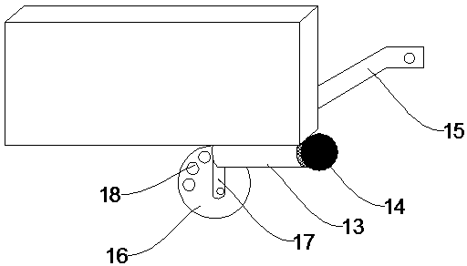 Flat electric wheelchair