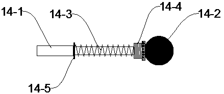 Flat electric wheelchair