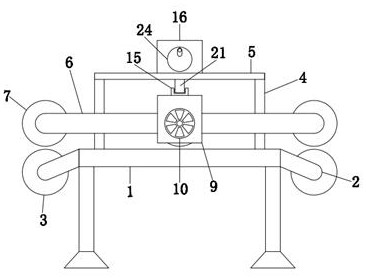 Embossing device for leather production