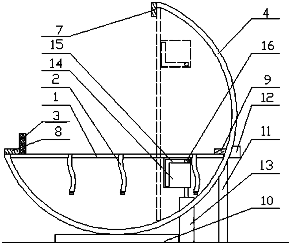 Rehabilitation standing bed