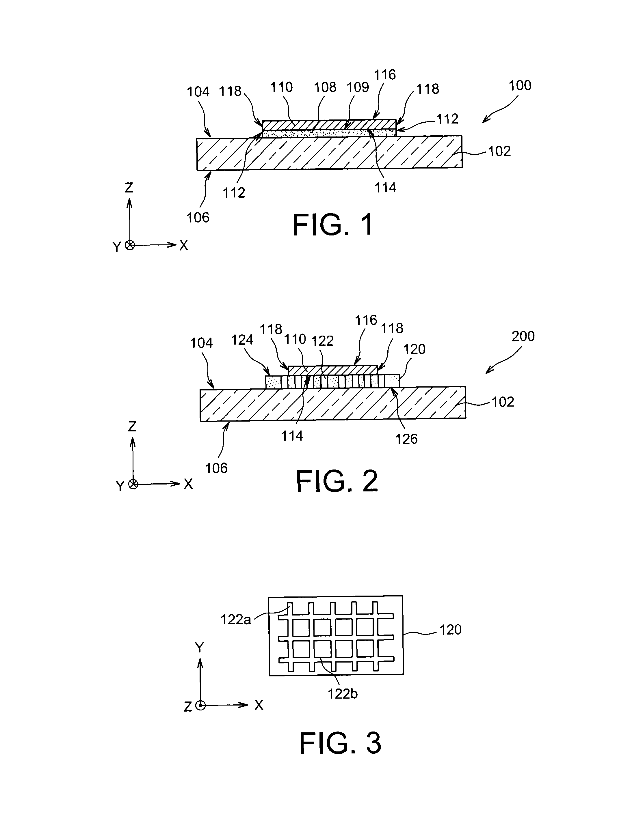 Getter structure including a gas-permeable material description