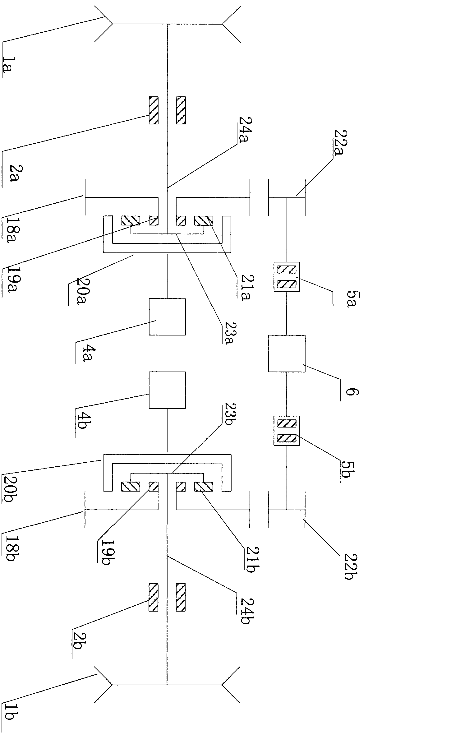 Steering system with coupling of electric drive tracked vehicle steering motor and unilateral drive motor