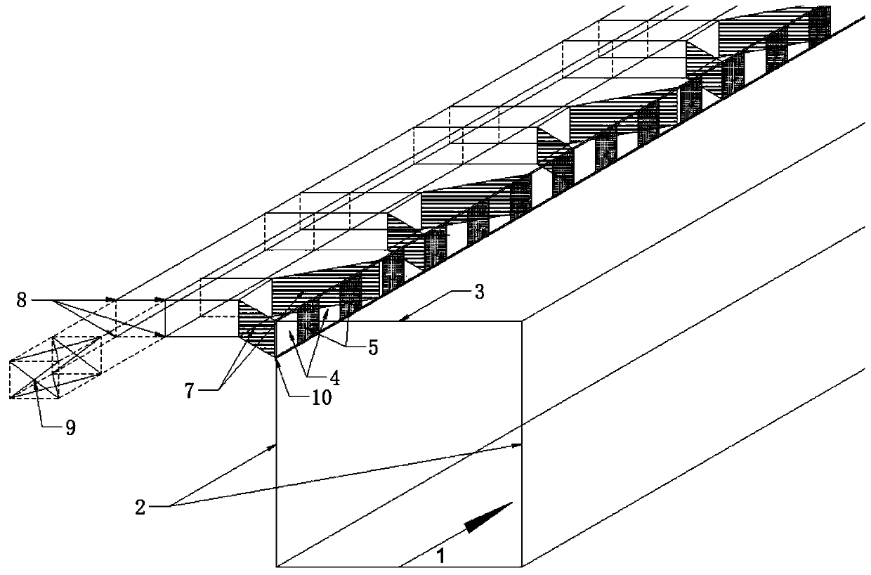 Movable lateral smoke exhaust device in tunnel