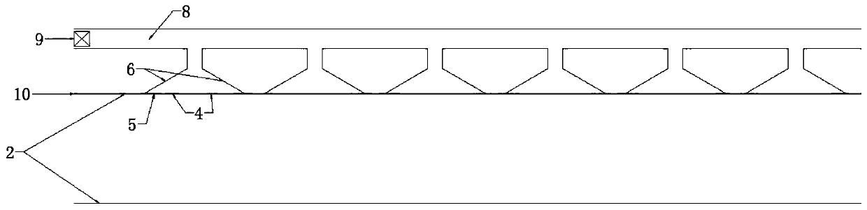 Movable lateral smoke exhaust device in tunnel