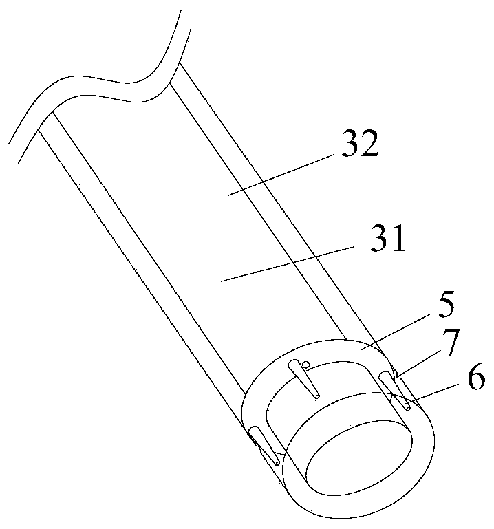 Oxygen supply and sputum suction device for respiratory medicine department