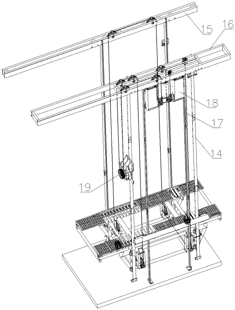 Elevator Mechanical Garage Lifting System