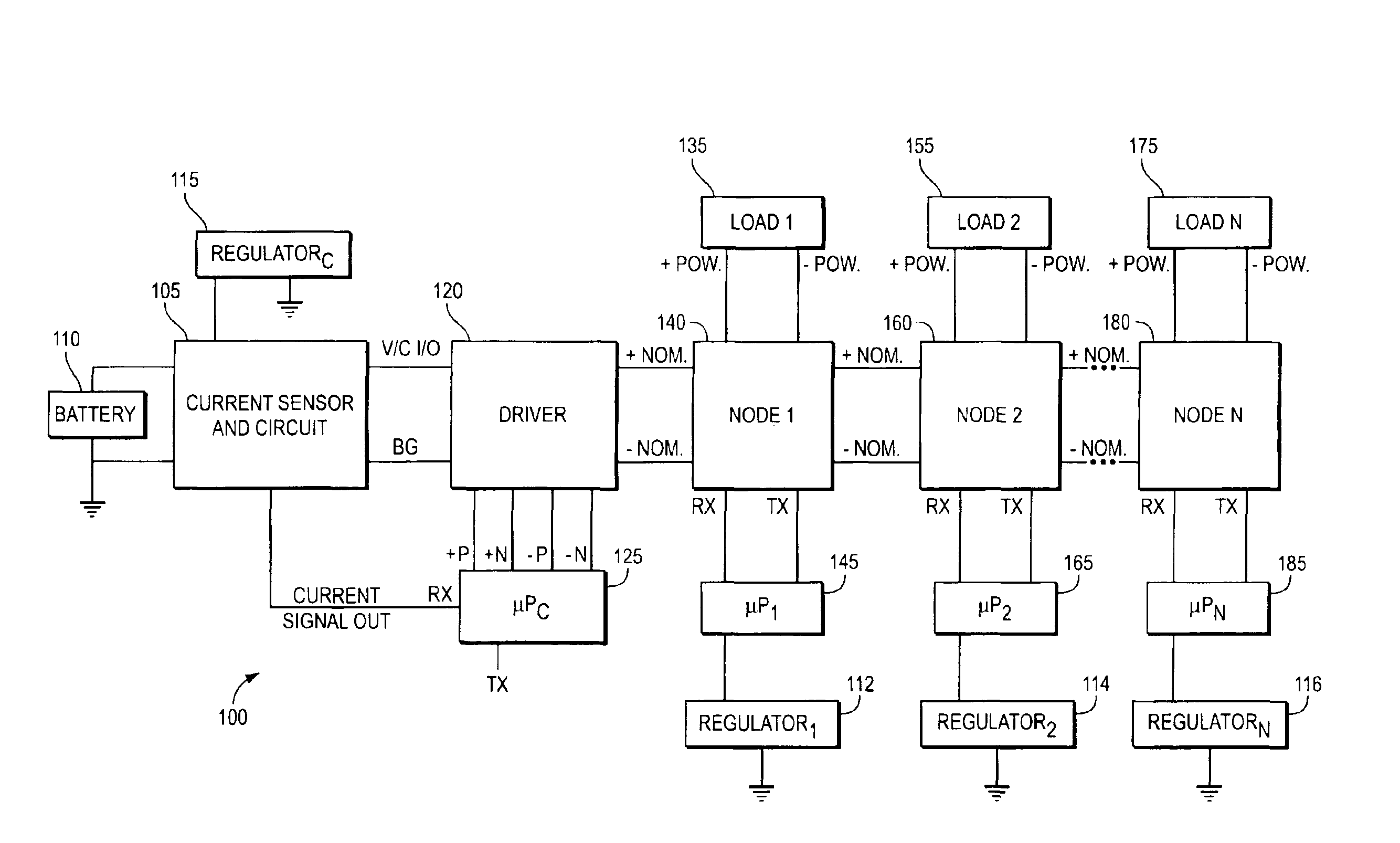 Method and system for bidirectional data and power transmission