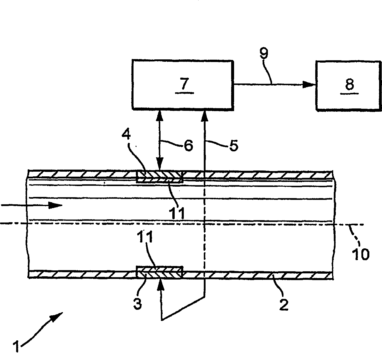 Method for the magnetic-inductive determination of the flow rate of a medium