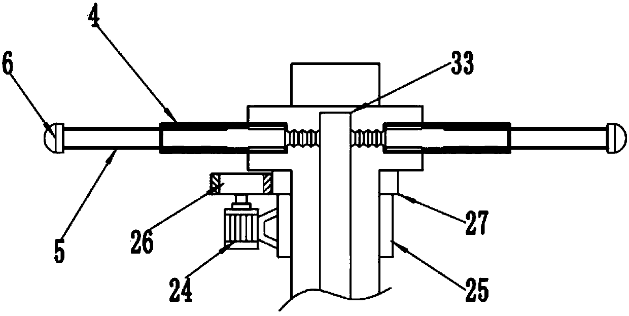 Forestry efficient irrigating and fertilizing integrated device