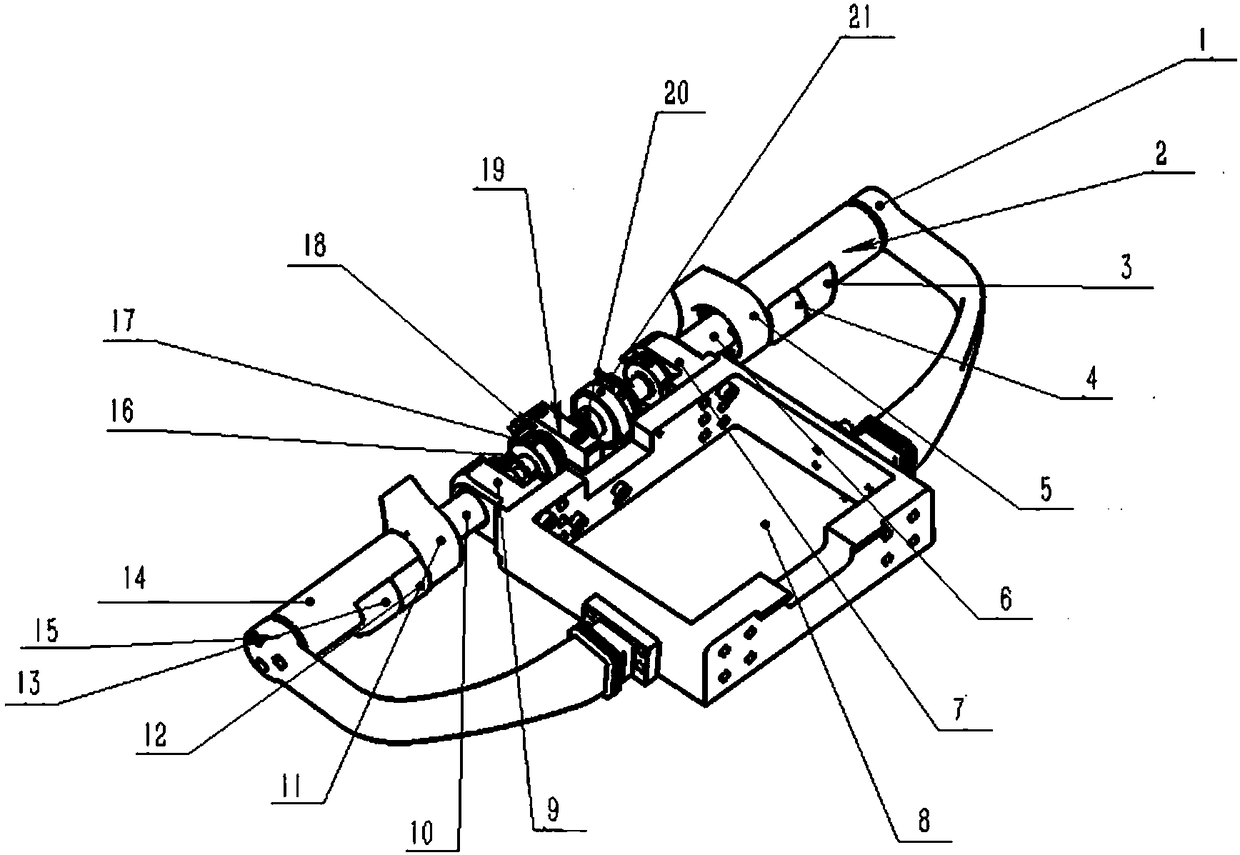 An armrest handle device with a zero switch