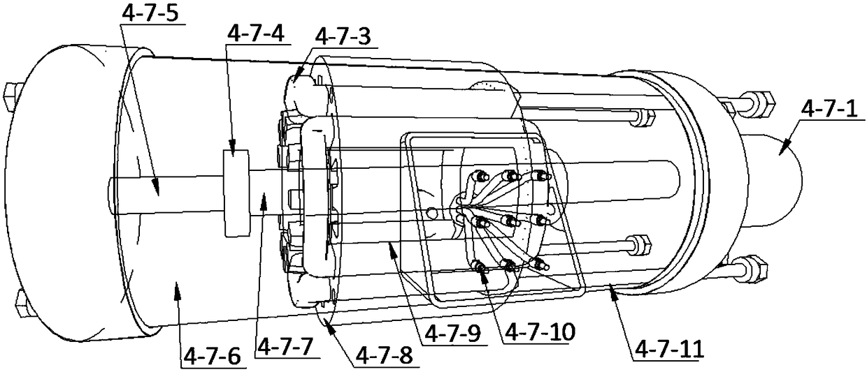 Soil heavy metal pollutant dispensing device