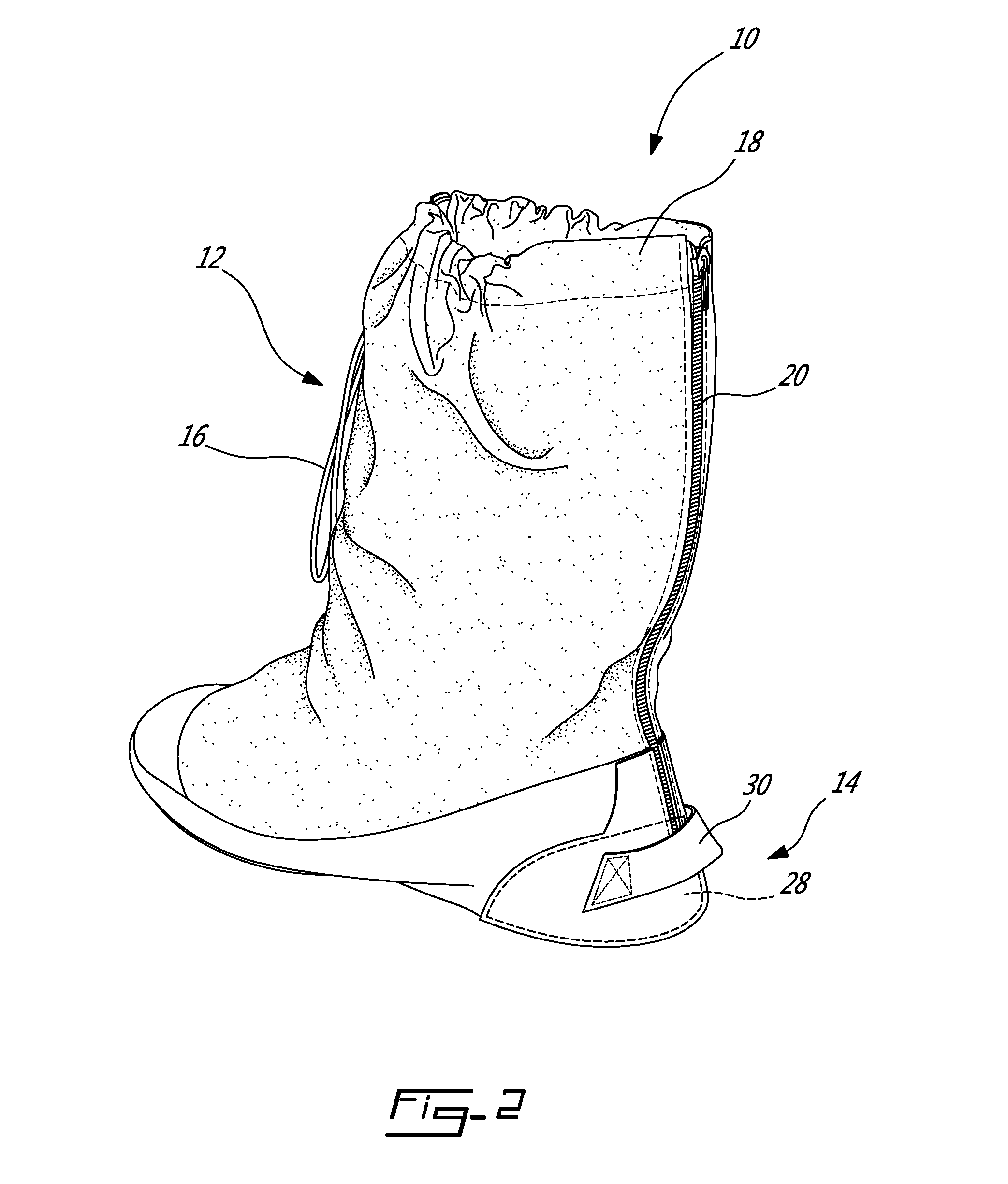 Foldable protective overshoe and method of manufacturing