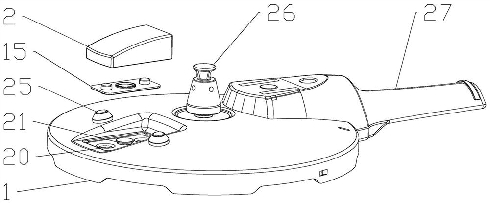 Pressure cooker cover structure with pressure indicating and alarming function, pressure cooker and using method