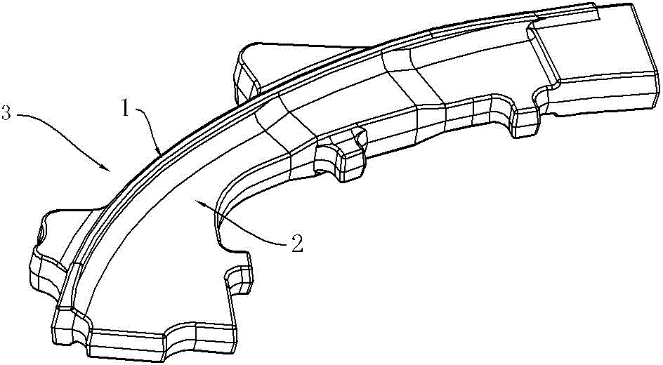 Larger titanium alloy structural component die-forging forming method