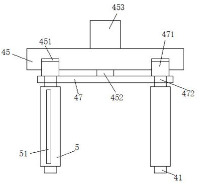 A soft and hard heterogeneous conveyor belt guide film