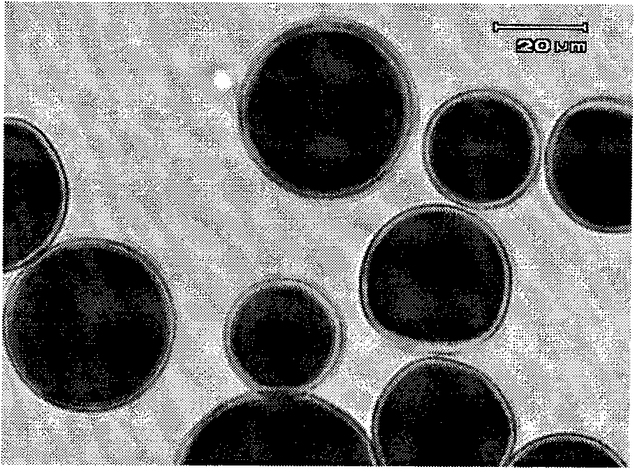 Preparation method of electrophoretic display microcapsule containing organic silicon