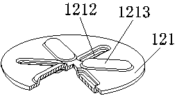 A valve plate, valve, micro piezoelectric pump and fluid conveying device