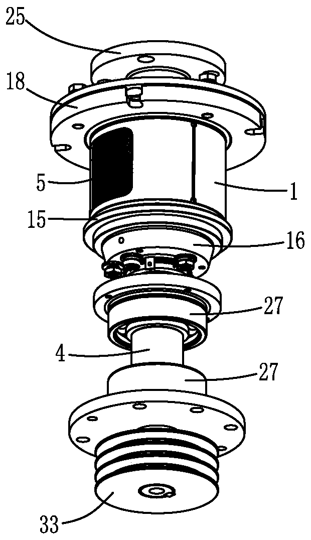 Vertical slurry crusher