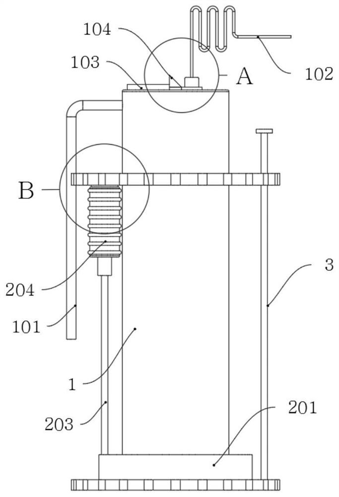 Coupling agent spraying device suitable for portable foetus ECG monitor