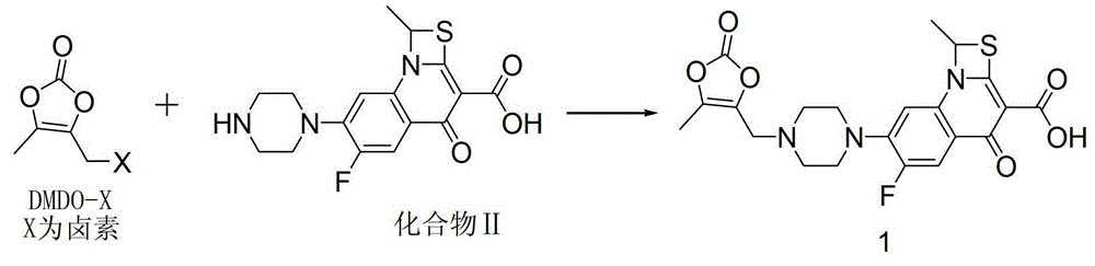 Preparation method of prulifloxacin