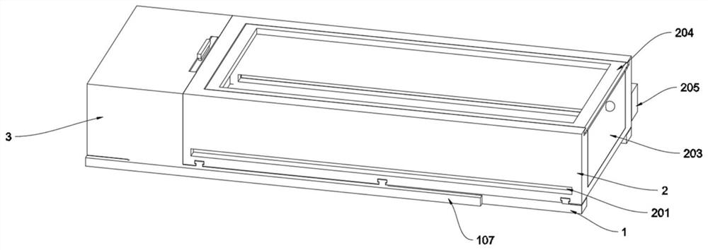 Device for collecting footprints of mice with sciatic nerve injury