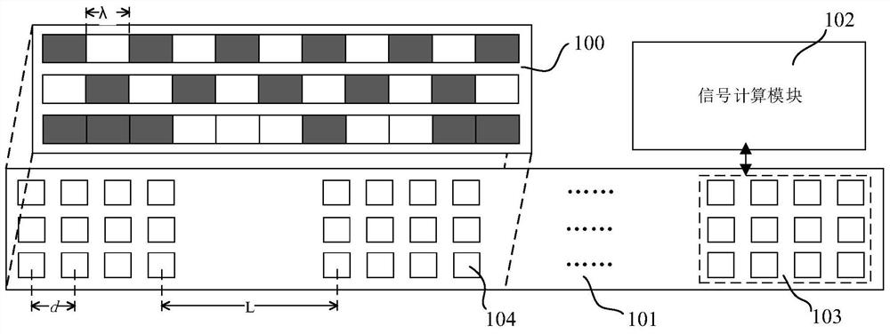 Moving magnet type absolute position detection device and method