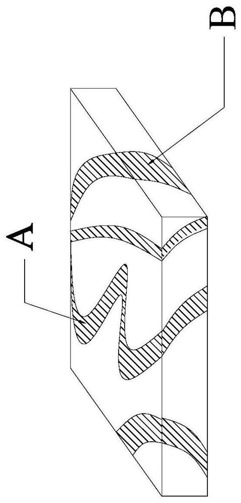 A fully digital decorative porcelain tile with antifouling and antiskid functions and its production method