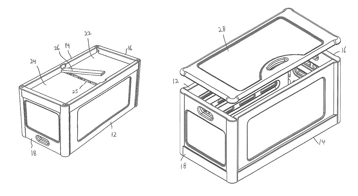 No tools toy box