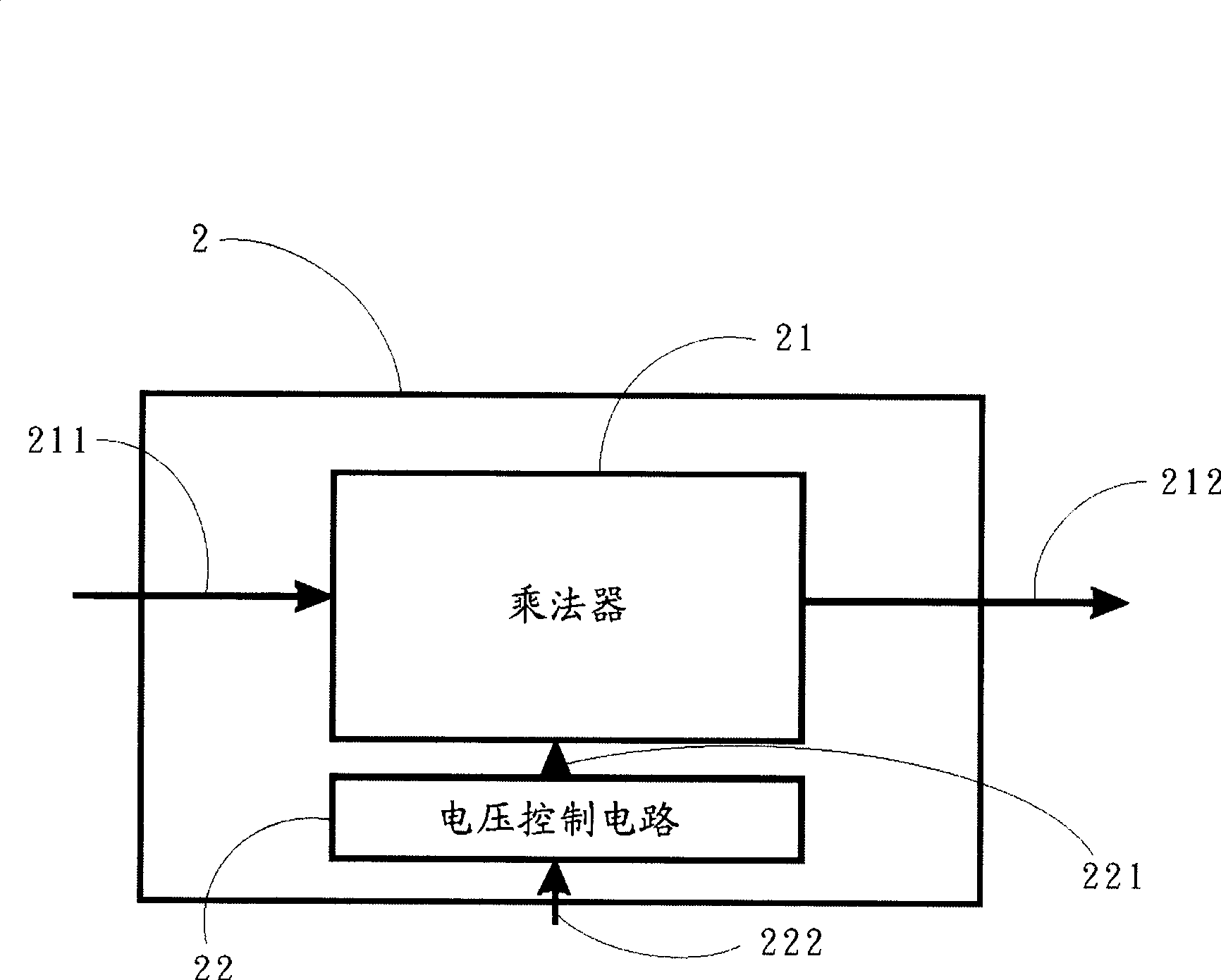 Voltage control circuit and gain-variable amplifier