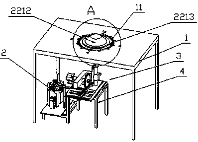 Device for badminton swivel practice