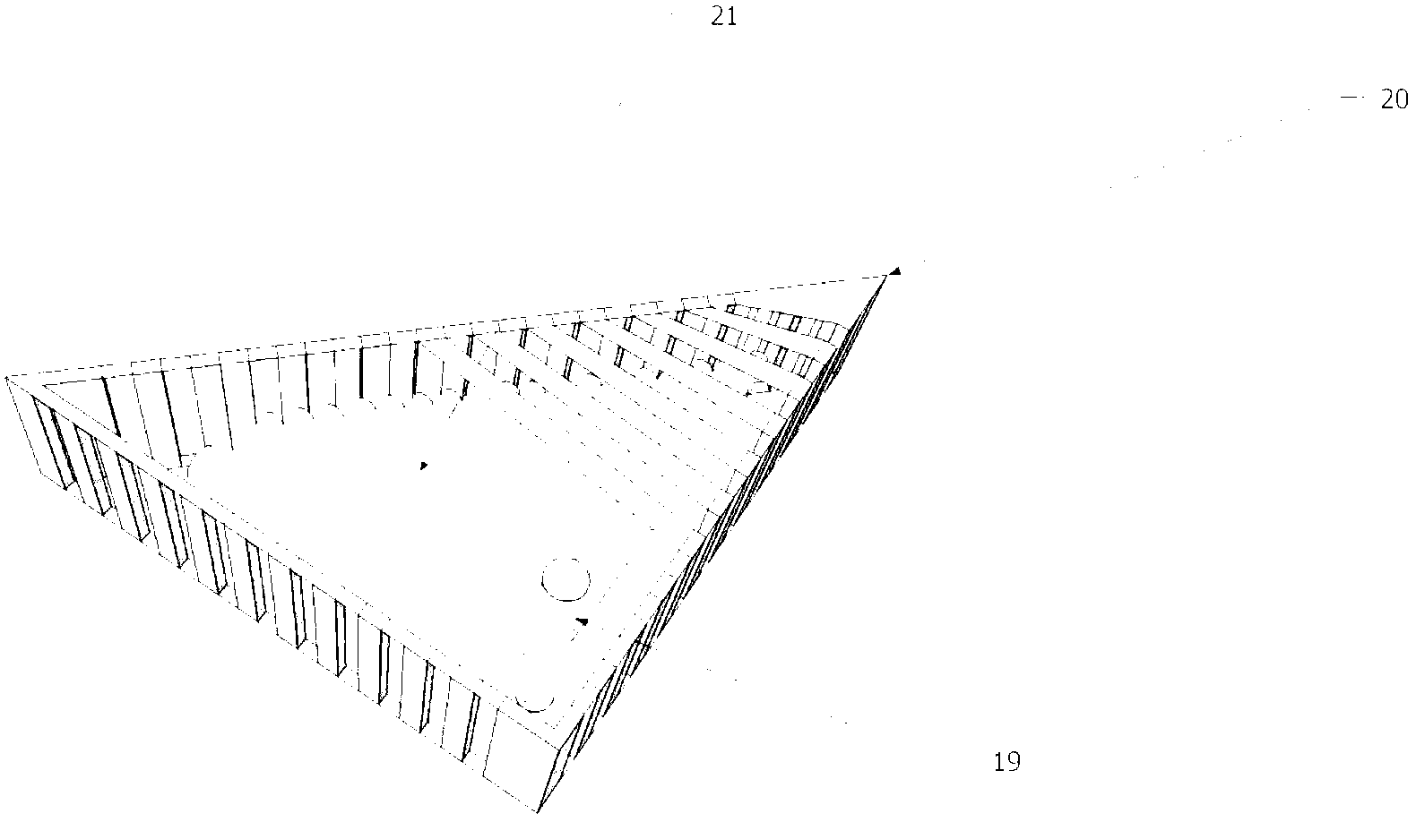 High-efficient and energy-saving type industrialized double-circulating breeding system