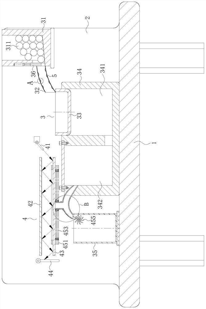 A kind of physics teaching aid and teaching method that can be cross-teaching demonstration