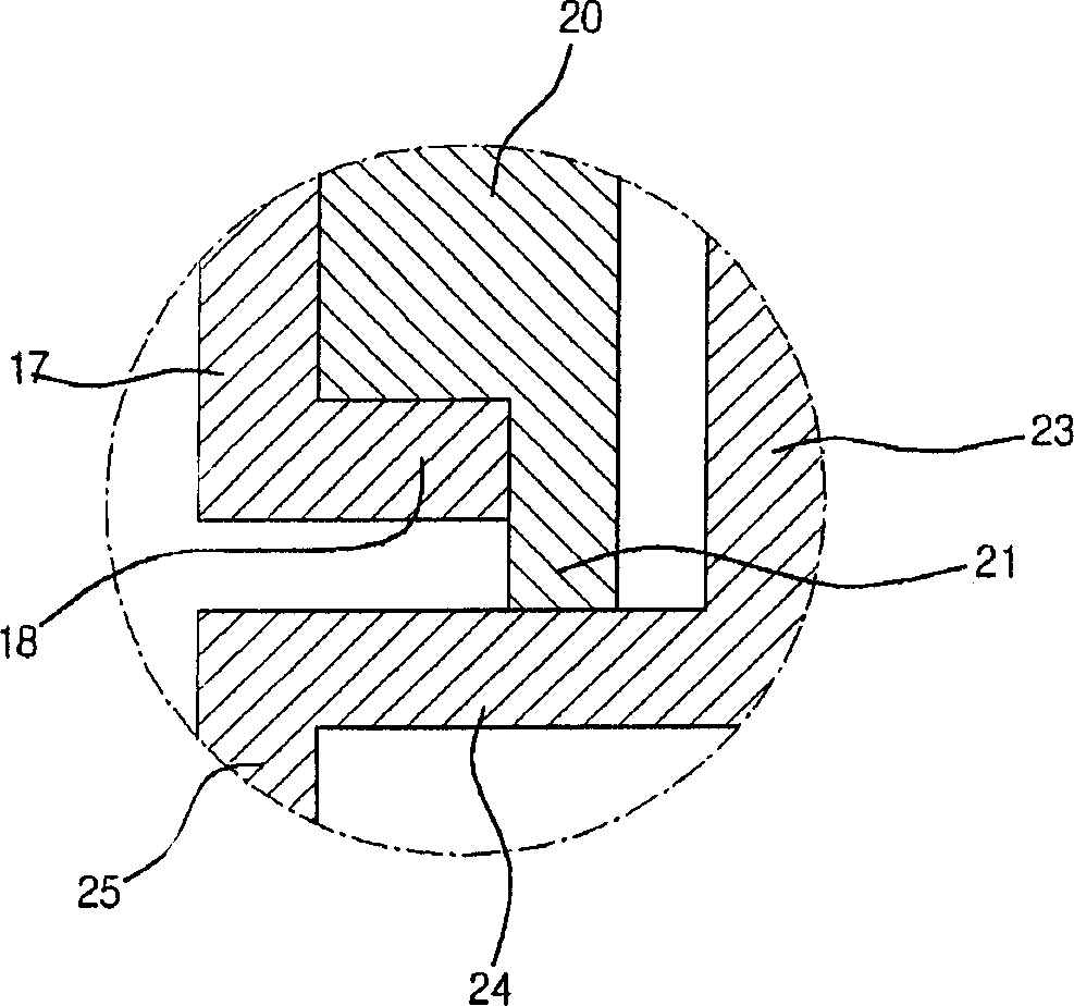 Top cover connecting structure for washing machine