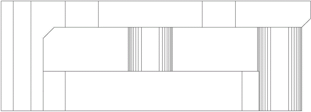 One-time prefabricated construction method of double-column wave-dissipating body