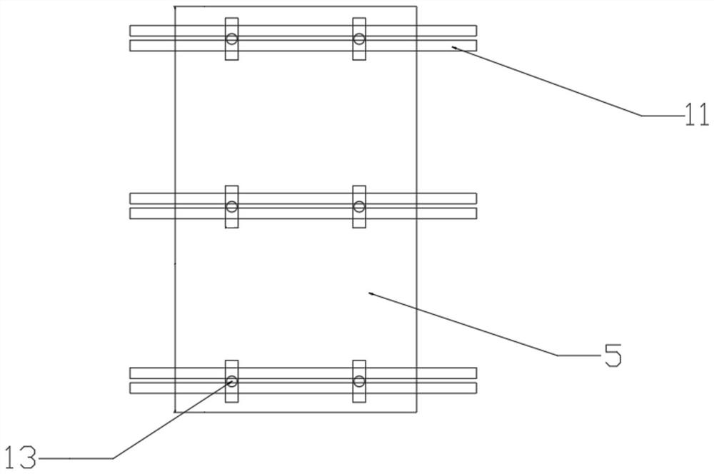 Cantilever support platform, roof retaining wall and construction method