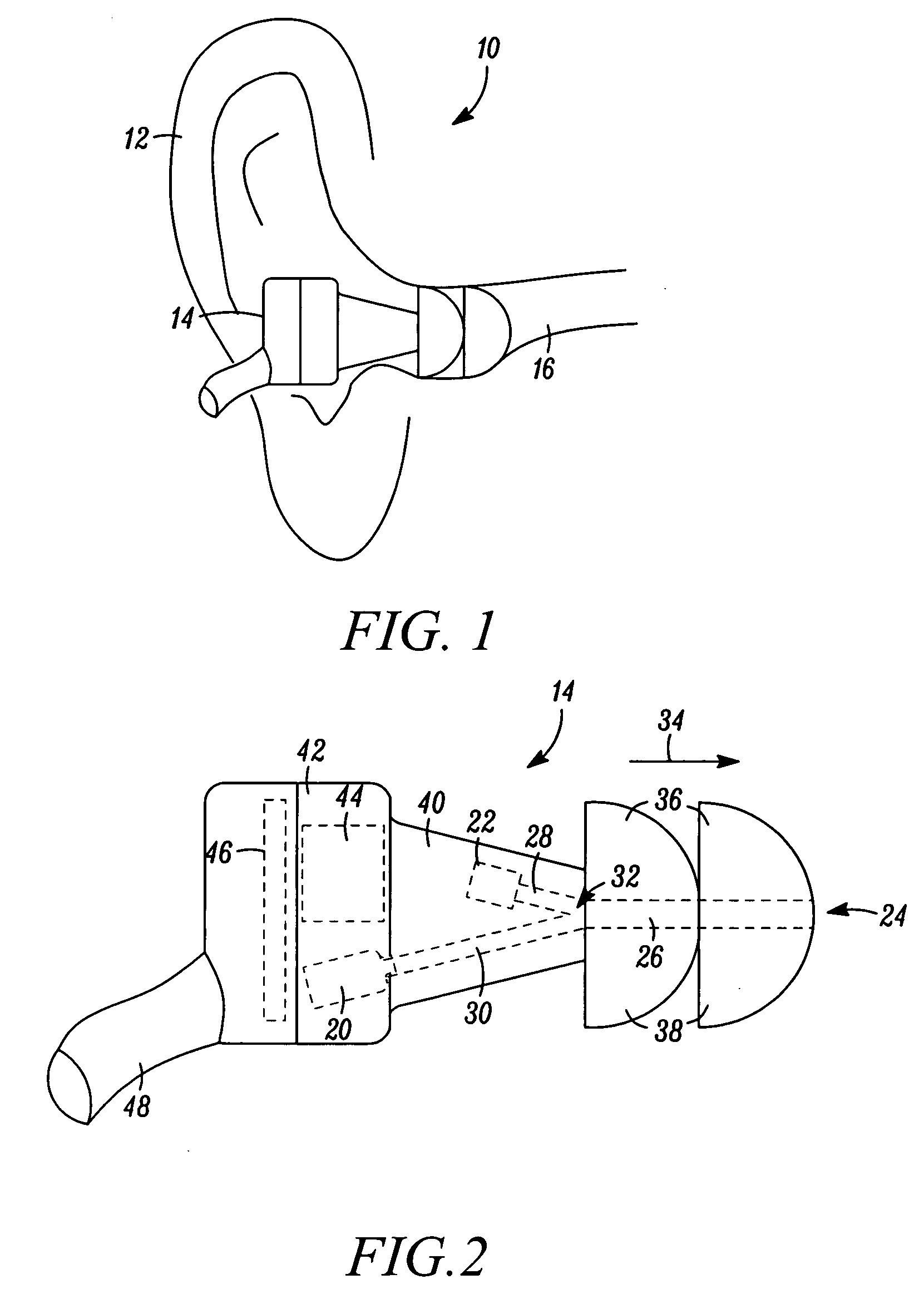 System and method for determining an in-ear acoustic response for confirming the identity of a user