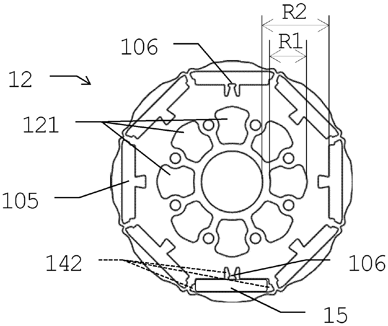 Motor and rotor thereof