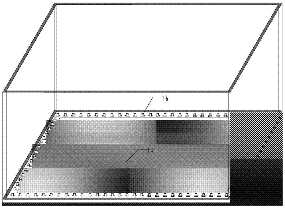 A transparent soil model test device and test method for pile foundation bearing capacity in mining area