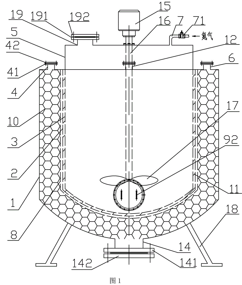 Natural latex dewatering device