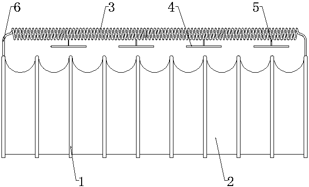 Dustproof device of numerical control equipment