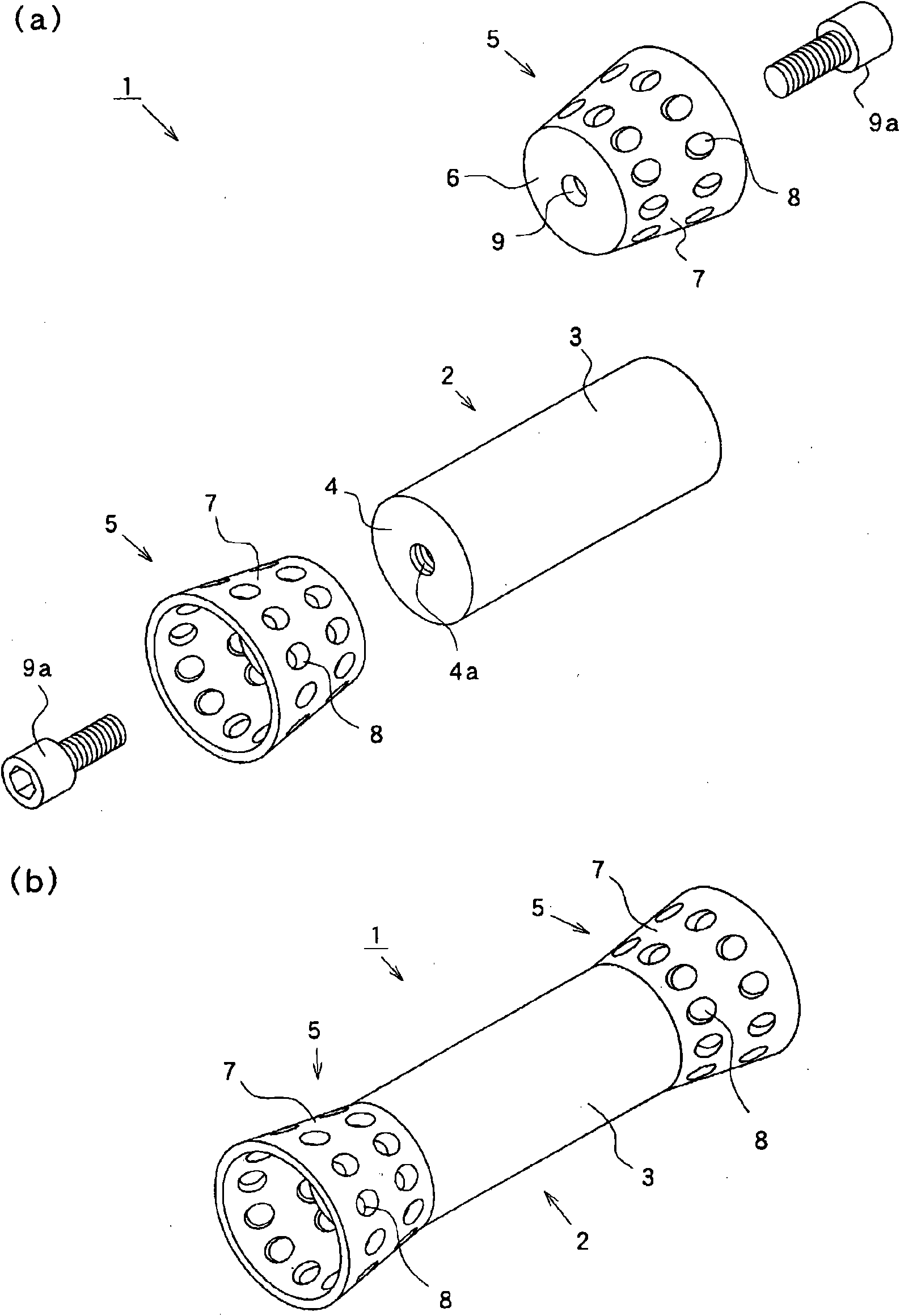 Magnetic field generating tool for active water, and fluid treating device using the tool