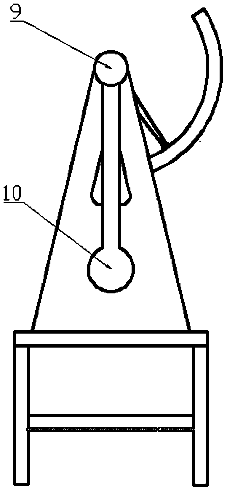 Device for measuring cartridge pull force of center fire sporting cartridge