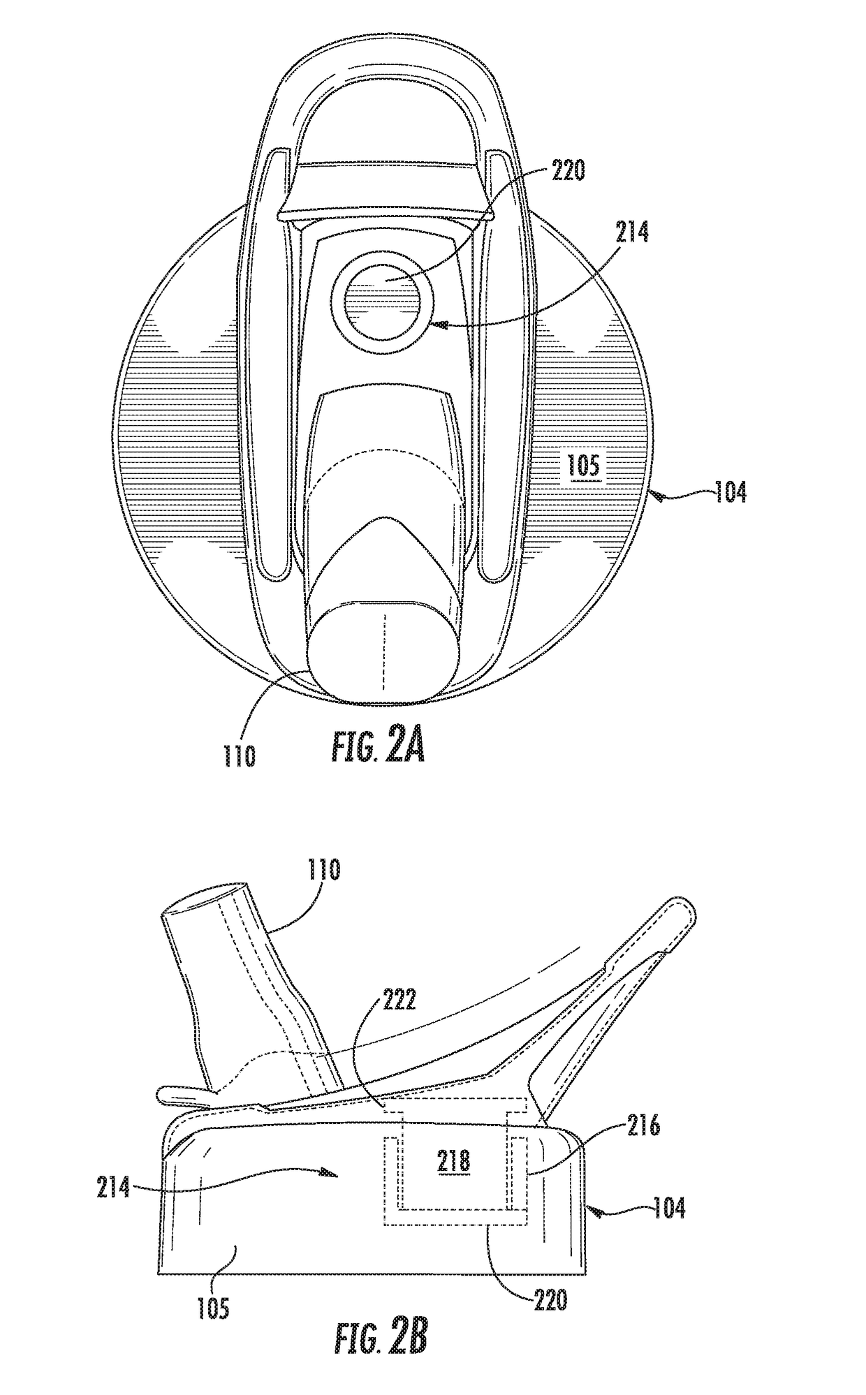 Refillable design for a closed water bottle